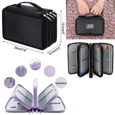 Large Capacity Foldable Pencil Case