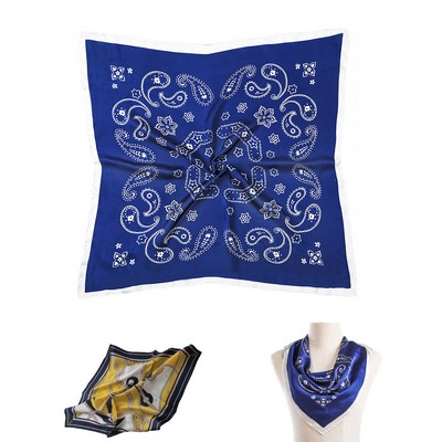 Full Color Ice Silk Square Bandana
