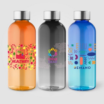 Skye rPET Ombre Twist Cap Water Bottle - 17 oz. - Full-Color Inkjet