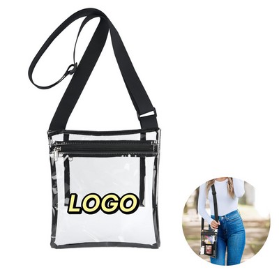 Clear Shoulder Tote Bag