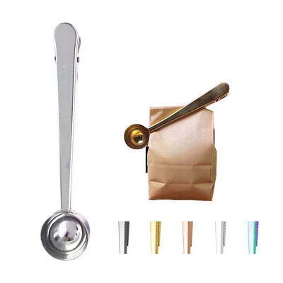 2-In-1 Stainless Steel Spoon Sealing Clip