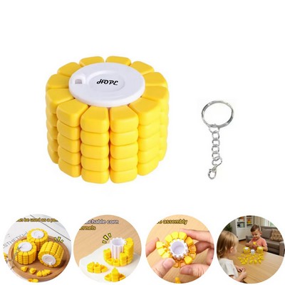 DIY Corn Kernel Puzzle