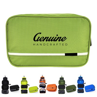 Waterproof Makeup Shaving Bag with Hanging Hook