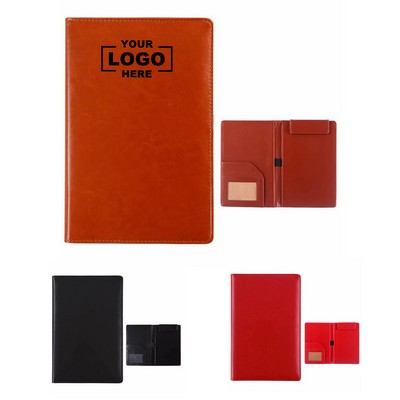 A5 PU Leather Menu Clipboard Folder