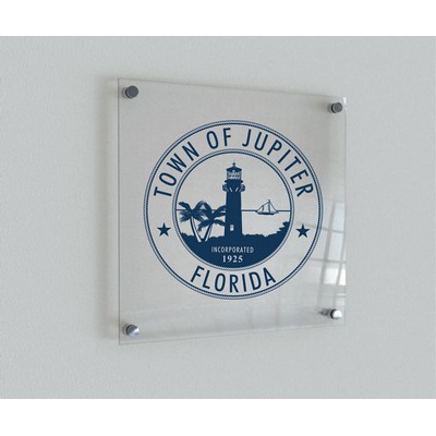 7" x 9" ACRYLIC WALL SIGN