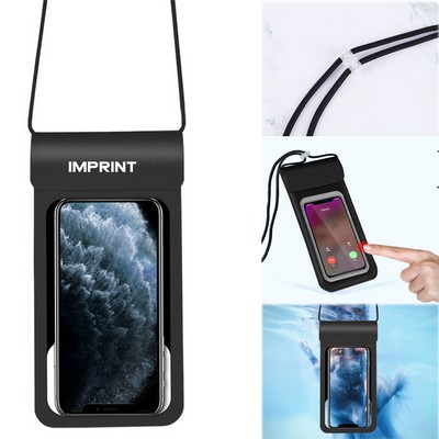 Waterproof Cell Phone Pouch With Lanyard