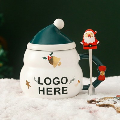 11oz Ceramic Winter Drinkware Christmas Mug