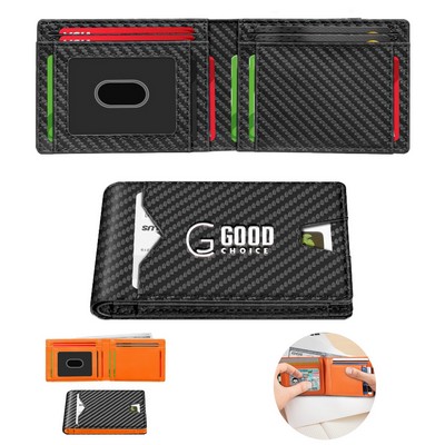 RFID Blocking Leather Wallet