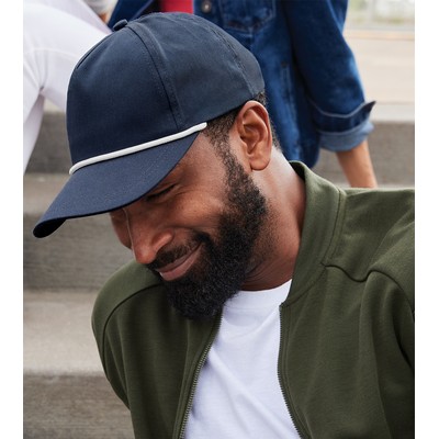 Port Authority® Snapback Five-Panel Rope Cap