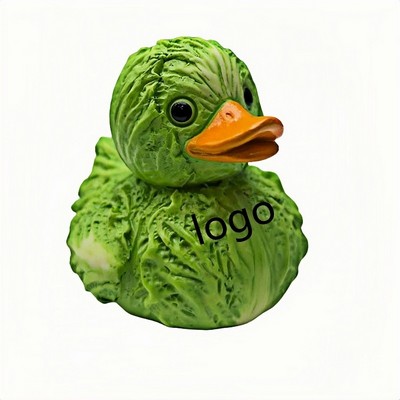 Whimsical Vegetable Duck Plush Toy – Creative Plant-Based Animal Design
