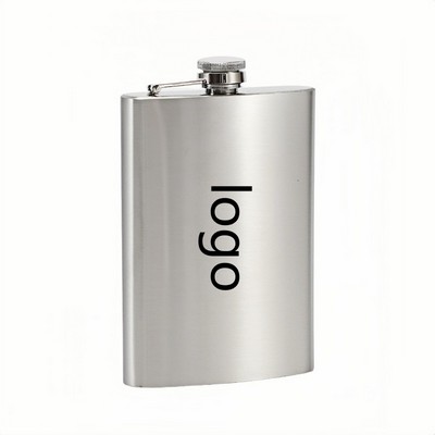 1 to 18 oz Stainless Steel Portable Flask for Liquor Storage and Carry
