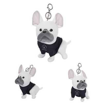 French Bulldog Puppy Keychain