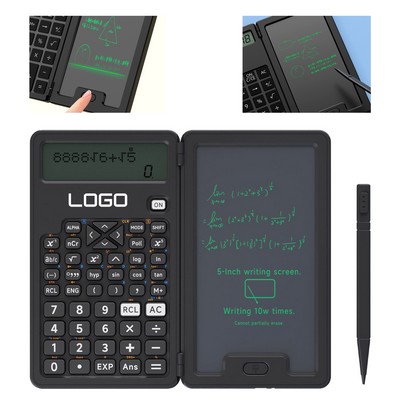 5" Portable Foldable Writing Board Calculator
