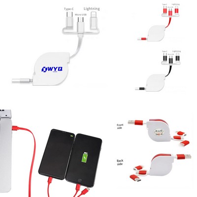 3-In-1 Phone Charging Cable