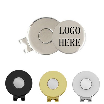 Magnetic Golf Hat Clip With Ball Marker