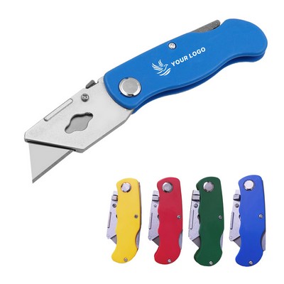 Utility Knife Folding With Blade Storage