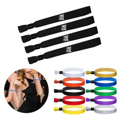 Disposable Polyester Solid Color Wristband