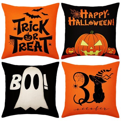 18x18" Halloween Throw Pillows