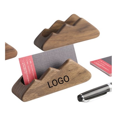 Wooden Business Card Holder