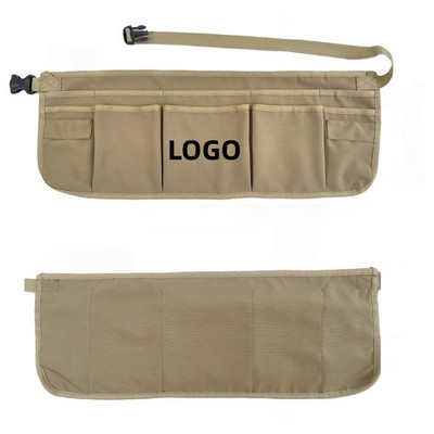 12-Pocket Waterproof Tool Apron for Carpenter Electrician and DIY Use