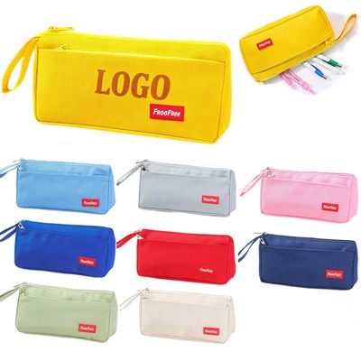 Premium Oxford Double-Layer Large Pencil Case