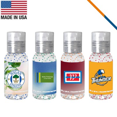 Eli Clear Round Bottle Moisture Bead Sanitizer - 1 OZ.