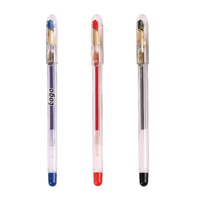 Refillable Fine Tip Gel Pen for Office and Student Use