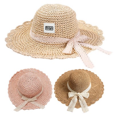 UV-Protective Beach Straw Hat
