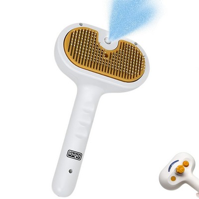 Steam Pet Brush – Spray Hair Removal Comb for Cats & Dogs