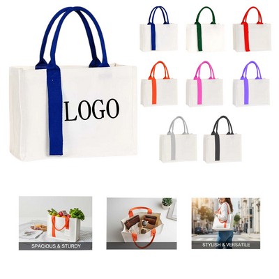 Custom Coated Canvas Tote Bag