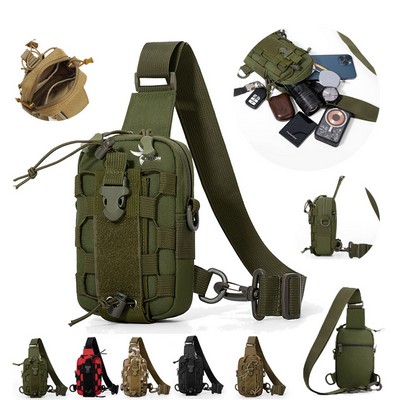 Multifunctional Water-Proof Waist Bag for Men Outdoor Portable Chest Bag