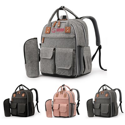 Large Capacity Diaper Backpack