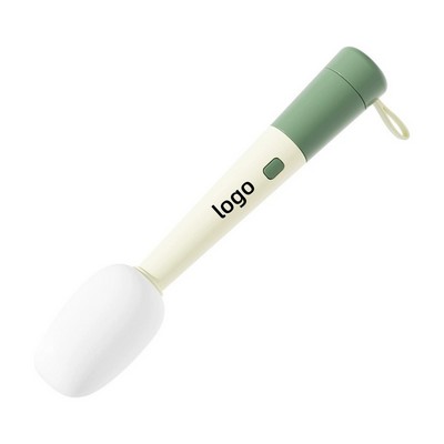 Microphone-Shaped 3-in-1 Long Handle Cup Brush for Tumblers and Water Bottles