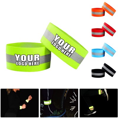Elastic Sports Reflective Wristbands