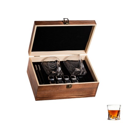 Whiskey Glasses Set Gift Box