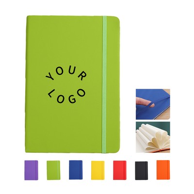 A6 Soft-Touch Elastic Band Journal 80 Sheets