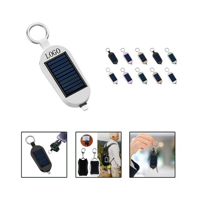 Solar 2-in-1 Keychain Charger