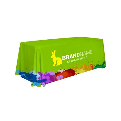 6' Economy Polyester Table Throw