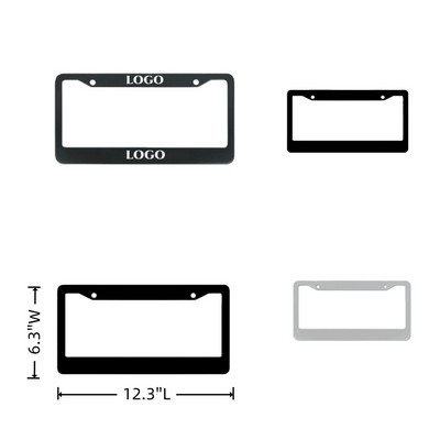 Aluminum Alloy License Plate Frame