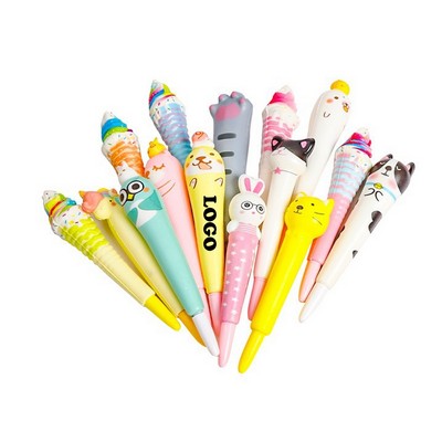 Kawaii Stress Relief Squeezing Pens