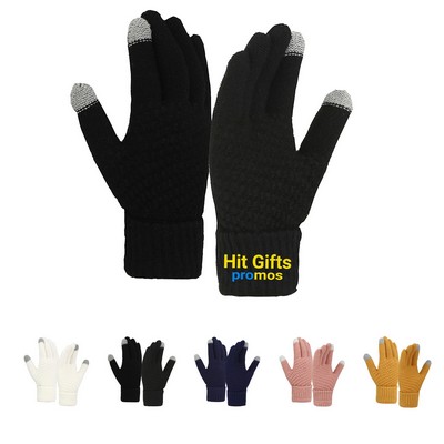 Cashmere Knit Gloves