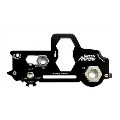 GearCard 19-in-1 Pickup Truck Multi-Tool Card – Stainless Steel Wallet EDC Gadget