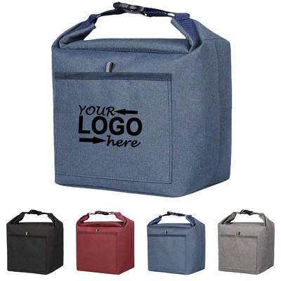 Folding Oxford Cloth Insulated Lunch Bag