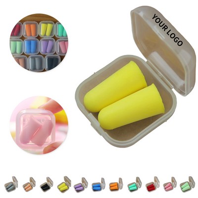 Soft Foam Noise Reduction Ear Plugs Pair