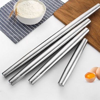 304 Stainless Steel Rolling Pin & Dough Roller