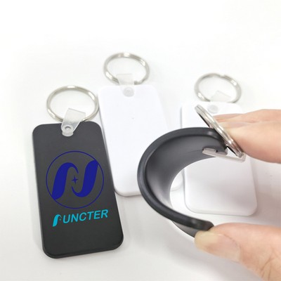 Soft PVC Key Tag Full Color Printing Keychain Vinyl Keytag