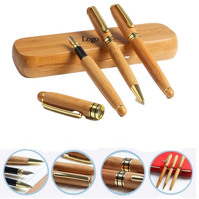 Bamboo Pen Set