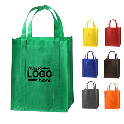 Non-Woven Tote Shopping Bag (13" x 15" x 10")
