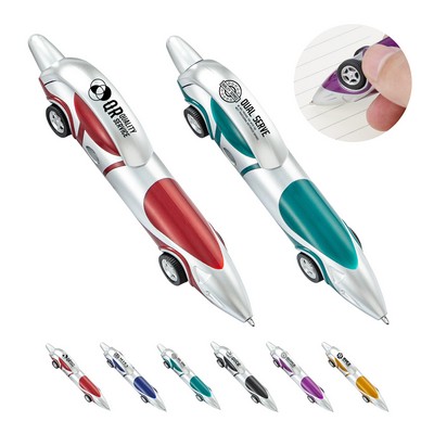 Car-Shaped Ballpoint Pen With Clip