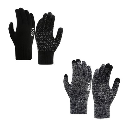 Winter Windproof Touchscreen Warm Acrylic Gloves